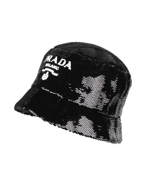 chapeau prada noir